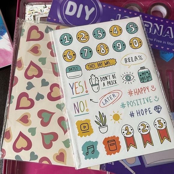 NEW DIY Journal Kit For Girls 8+ From Micheals‎ Crafts - Picture 3 of 4